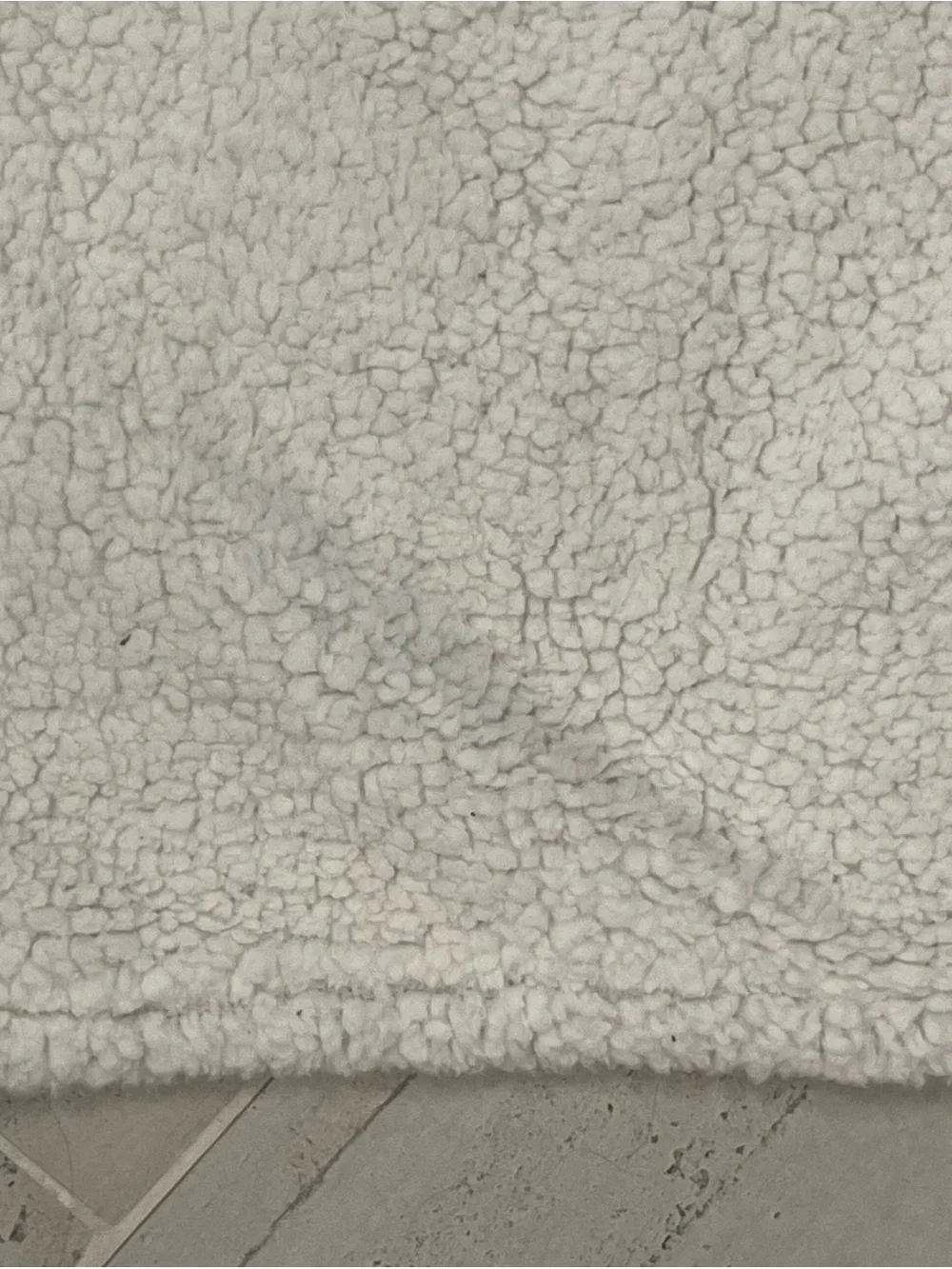 UGG 2 Navy Plush Pillow Sham with cozy Cream Sherpa Trim